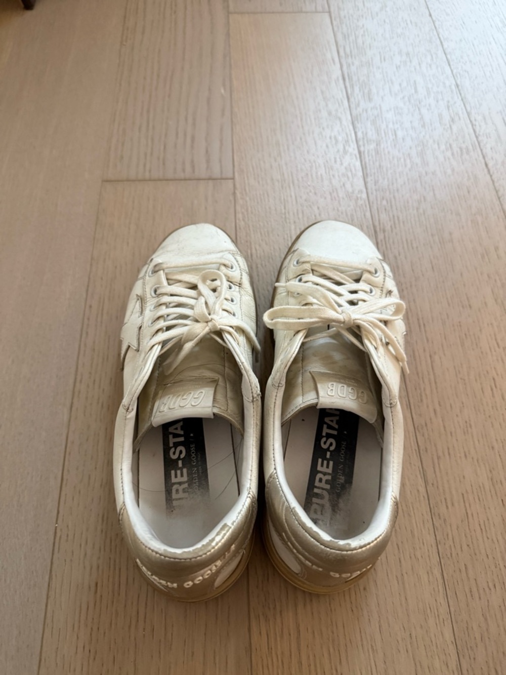 Golden Goose Purestar Size 39 Gold - Picture 6 of 6